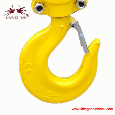 Cadenas de elevación sin esfuerzo elevadora de pulea para elevación de objetos pesados 3 toneladas / 29,4 kN