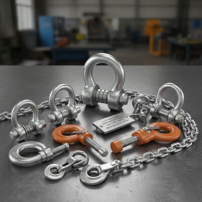 Cadenas de montaje Sling de cadena de elevación Rango de temperatura personalizable de menos 40 grados centígrados a más 200 grados centígrados grado industrial
